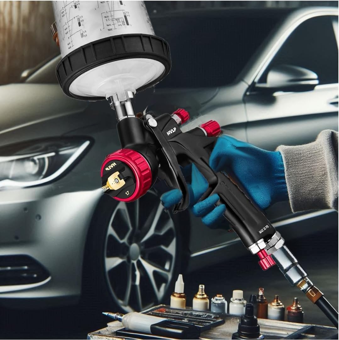 Amazon.com: Fits Black Widow by Spectrum Professional HVLP Gravity